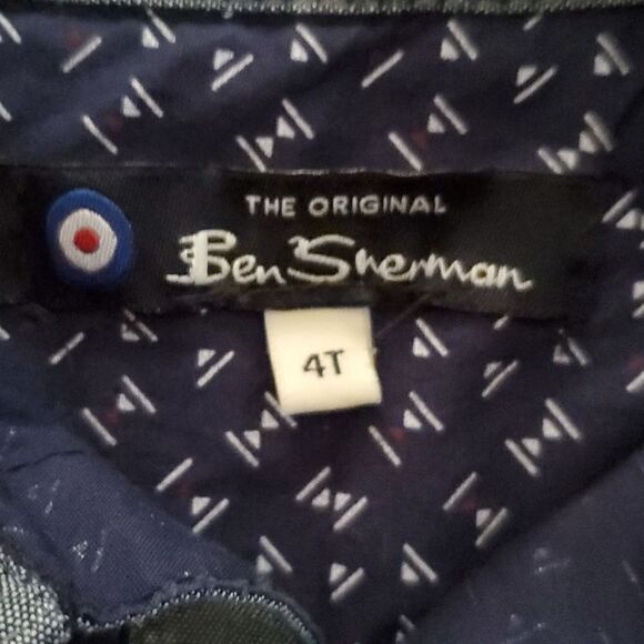 Ben Sherman Boy's Button Down Shirt Size 4T - Picture 4 of 5